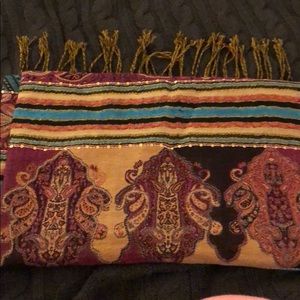 NWT Large Colorful Scarf